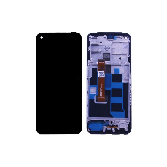Touch+Display with Frame Realme 7 5G Black Touch+Display with Frame Realme 7 5G Black